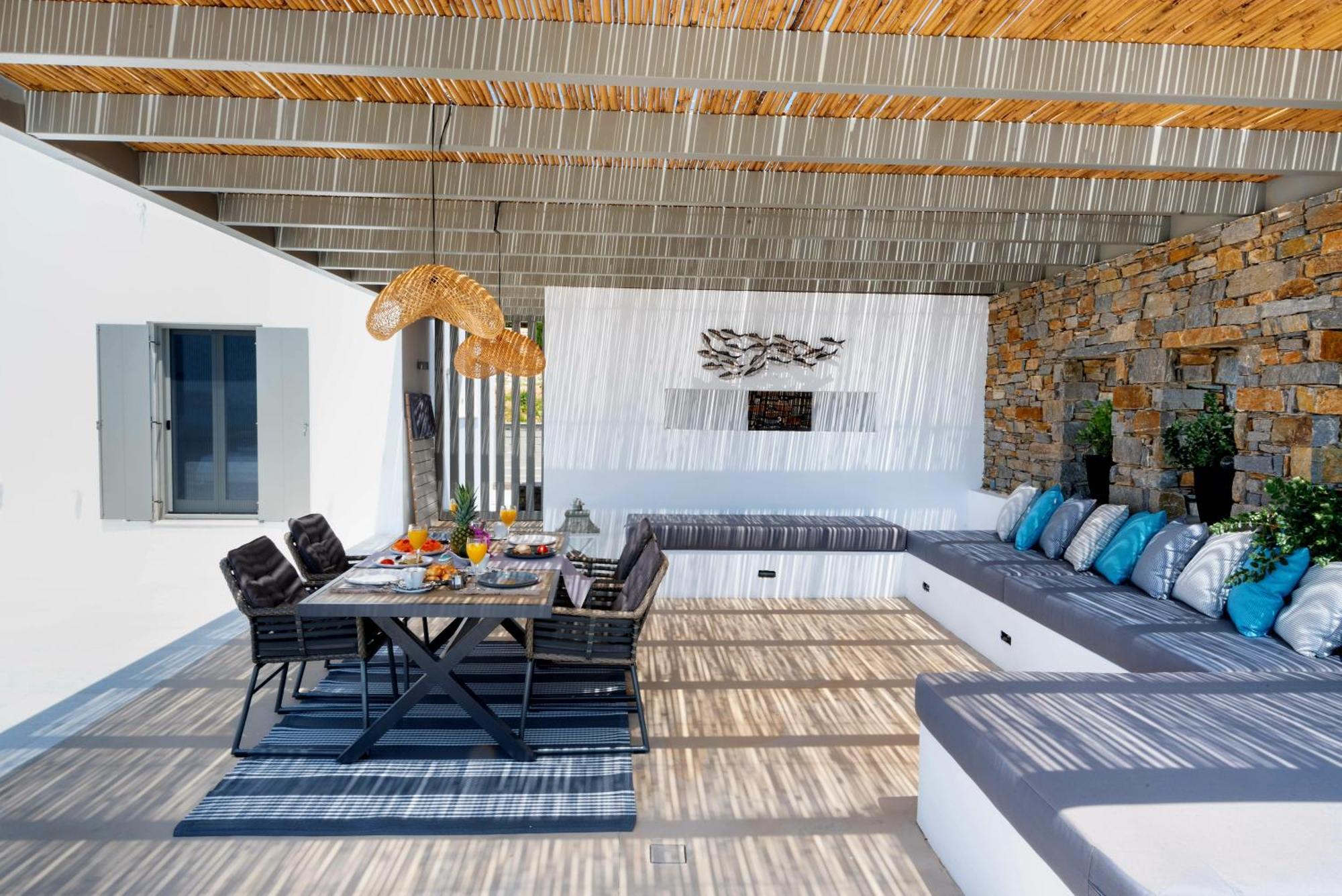 Golden Bay Luxury Villas And Suites Chrisi Akti (Paros) Exterior foto