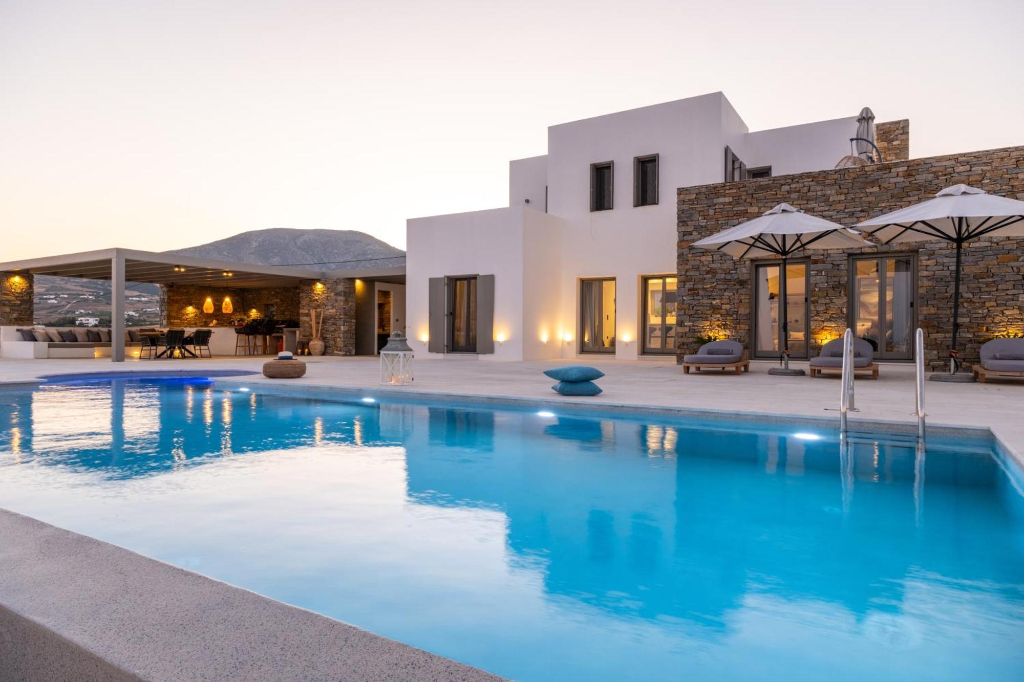 Golden Bay Luxury Villas And Suites Chrisi Akti (Paros) Exterior foto