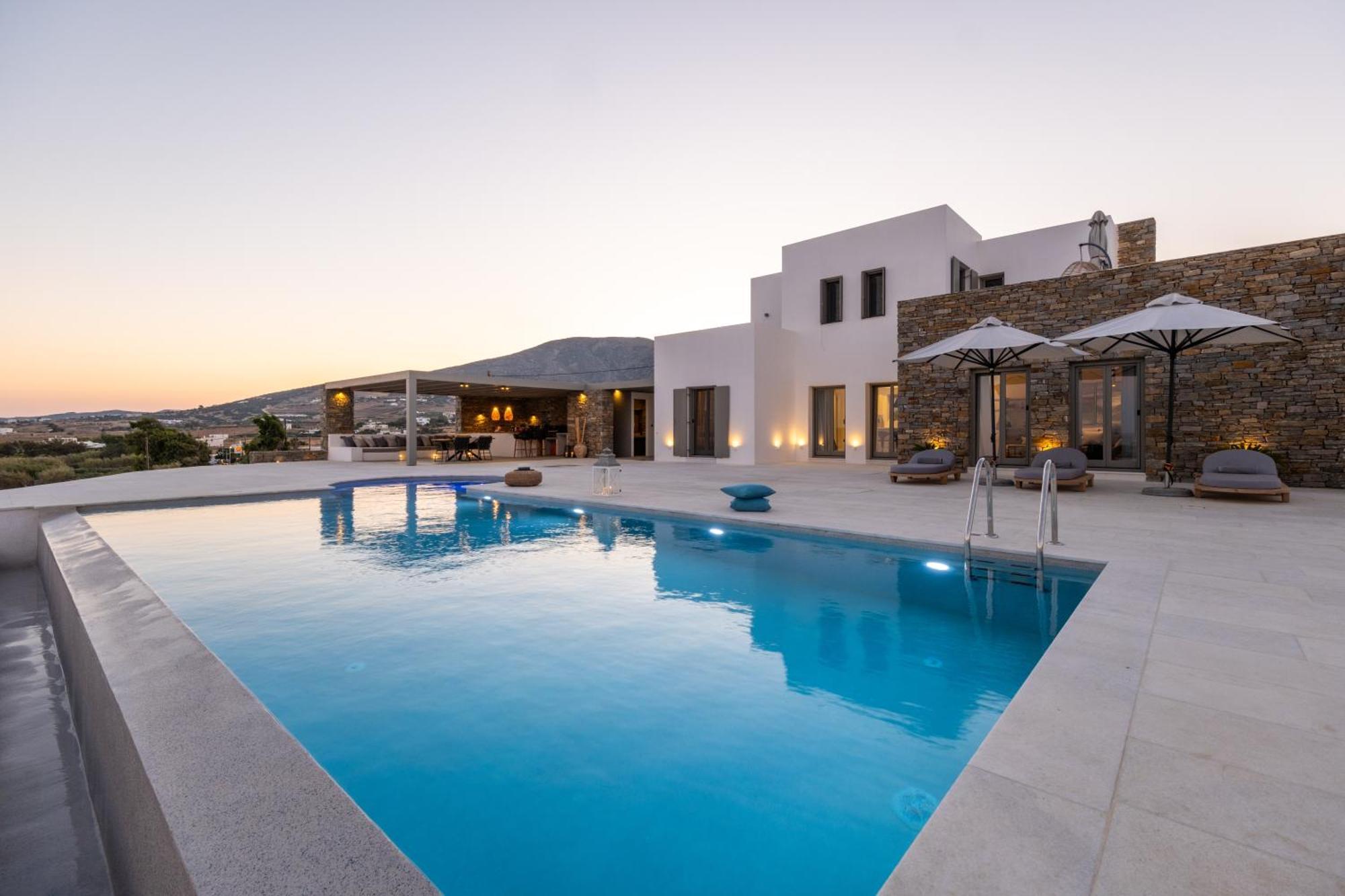 Golden Bay Luxury Villas And Suites Chrisi Akti (Paros) Exterior foto