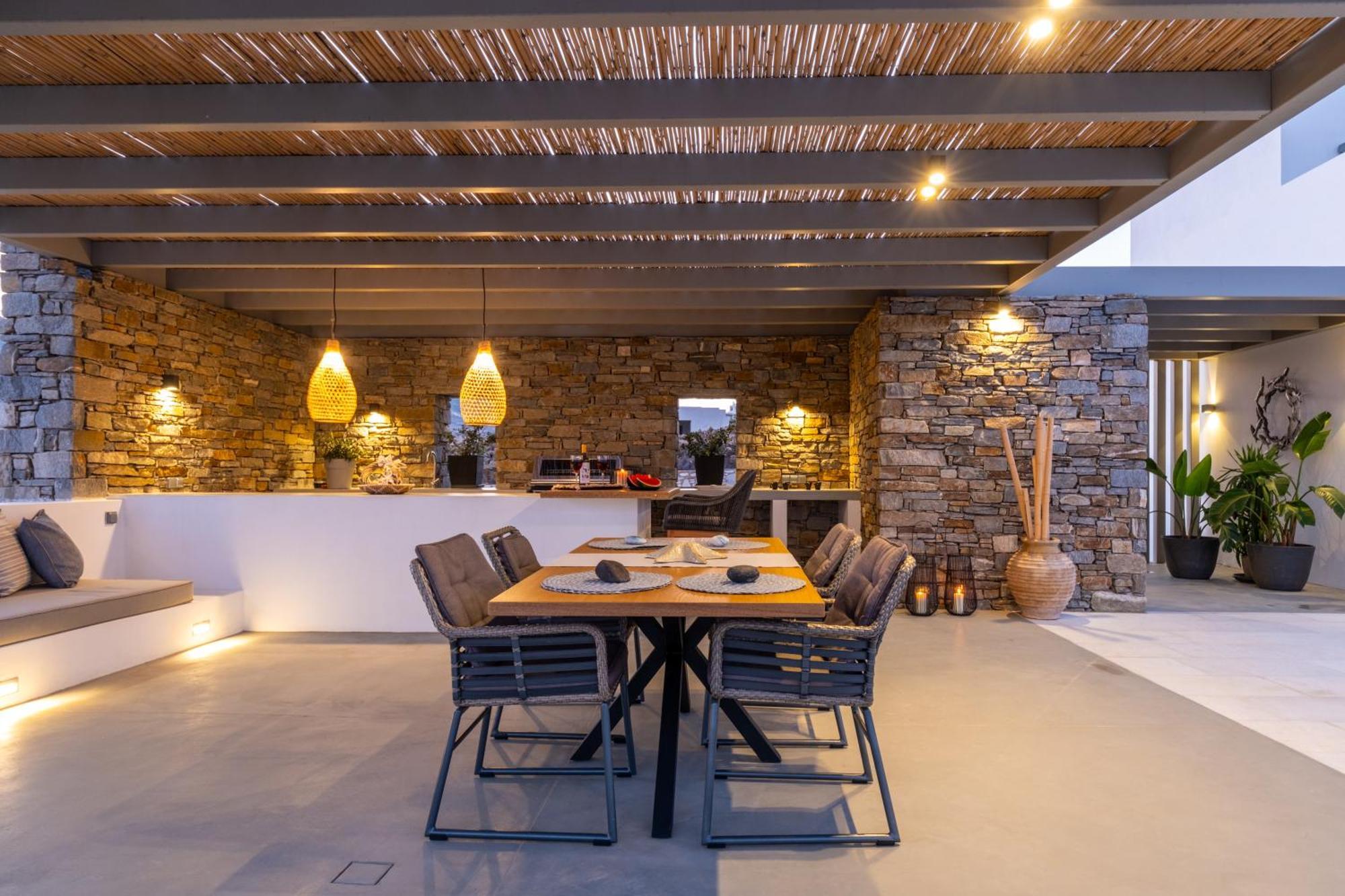 Golden Bay Luxury Villas And Suites Chrisi Akti (Paros) Exterior foto