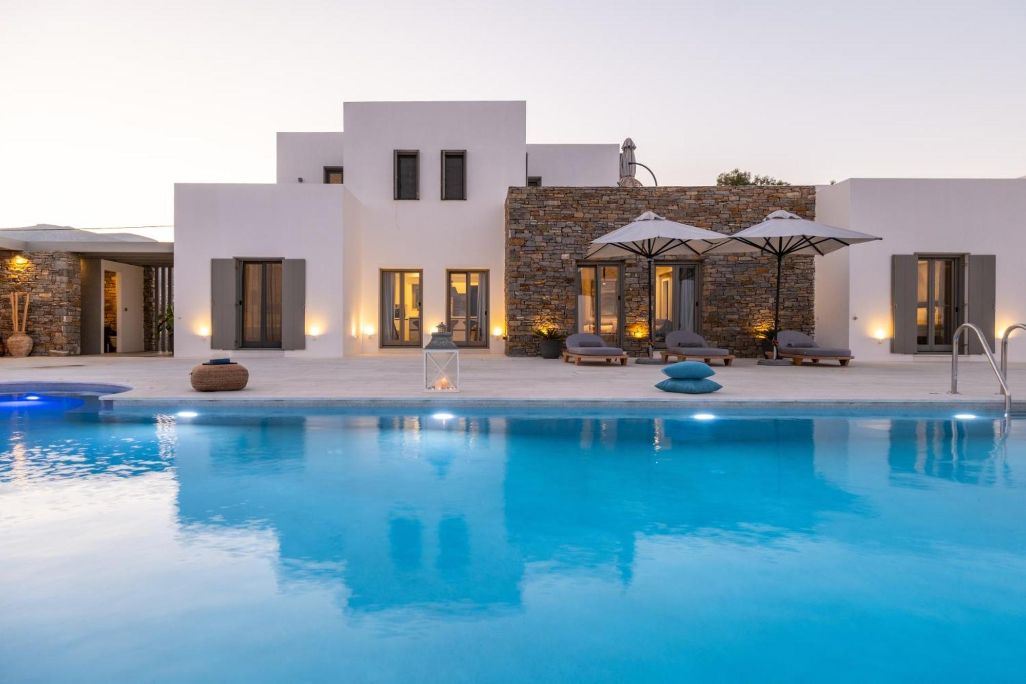 Golden Bay Luxury Villas And Suites Chrisi Akti (Paros) Exterior foto